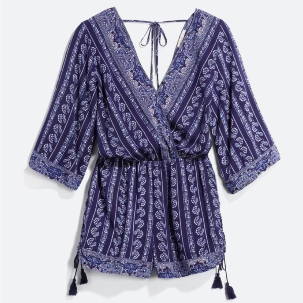 Skies Are Blue Talulah Romper Size Medium